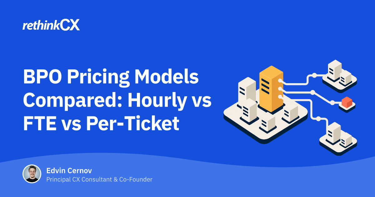 BPO Pricing Models Compared (2026): Hourly vs FTE vs Per-Ticket